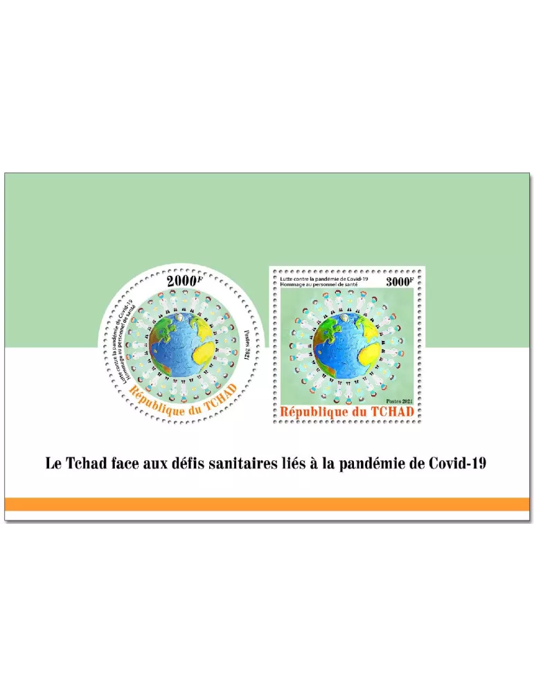 n° 458 - Timbre TCHAD Blocs et feuillets