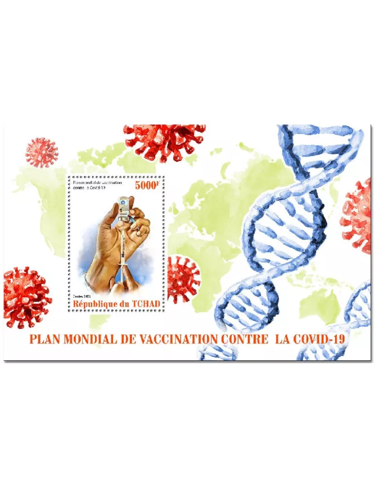 n° 460 - Timbre TCHAD Blocs et feuillets