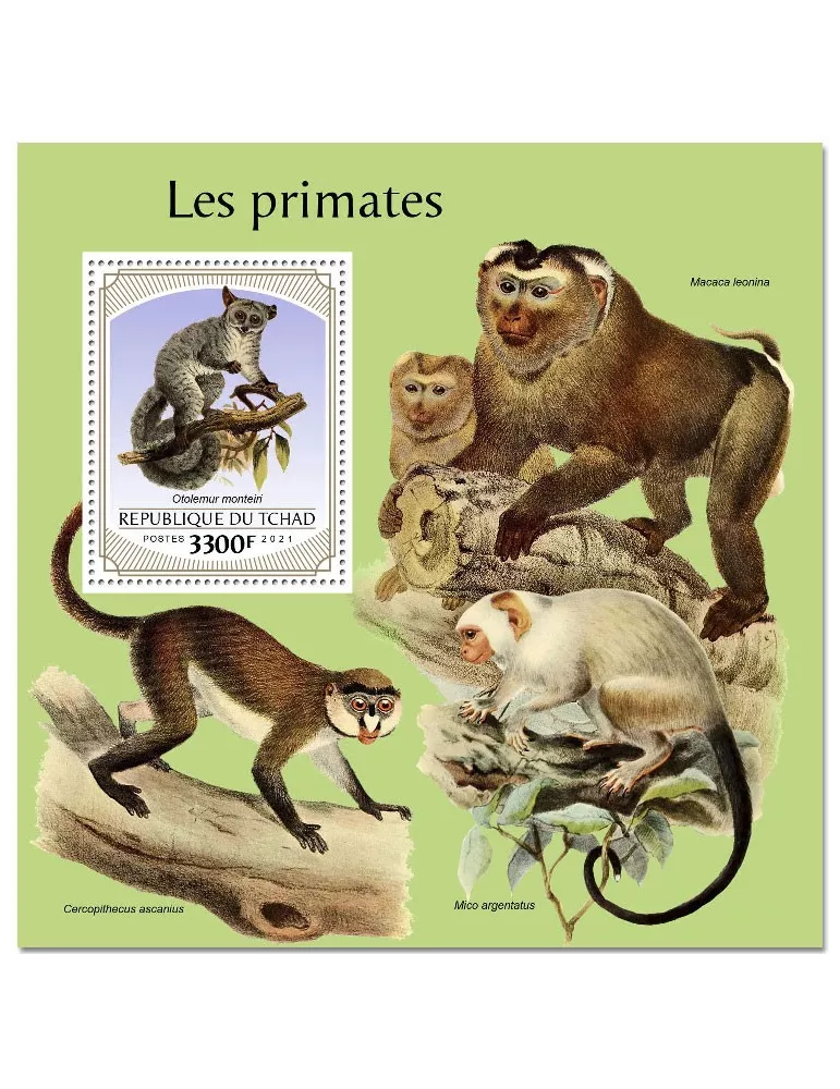 n° 502 - Timbre TCHAD Blocs et feuillets