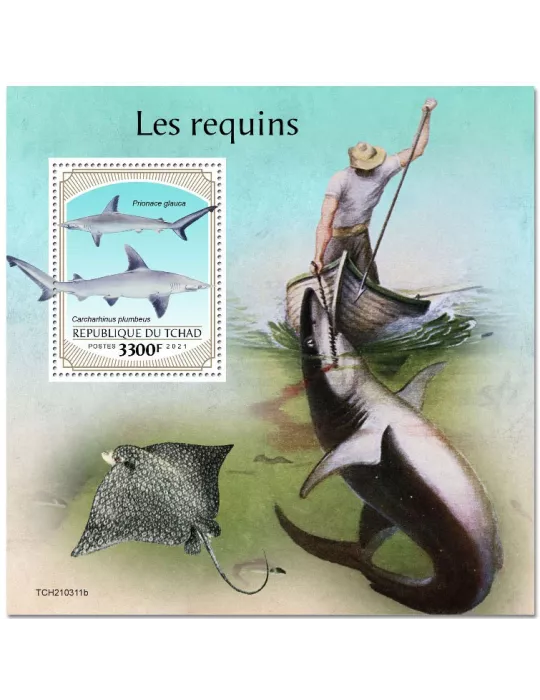 n° 508 - Timbre TCHAD Blocs et feuillets