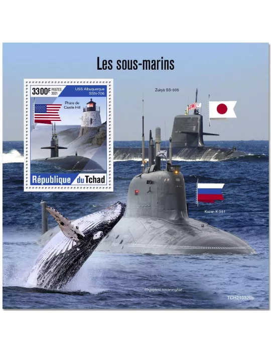 n° 526 - Timbre TCHAD Blocs et feuillets