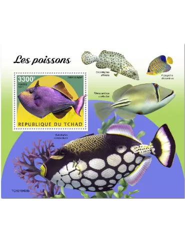 n° 552 - Timbre TCHAD Blocs et feuillets