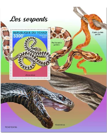 n° 555 - Timbre TCHAD Blocs et feuillets