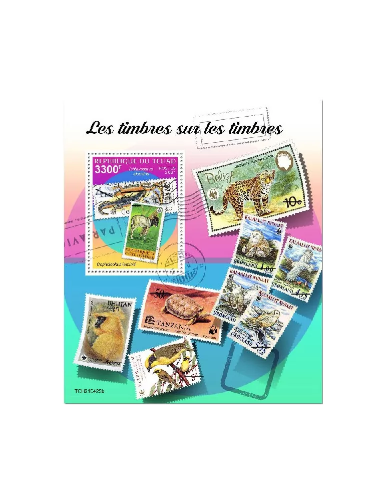 n° 566 - Timbre TCHAD Blocs et feuillets