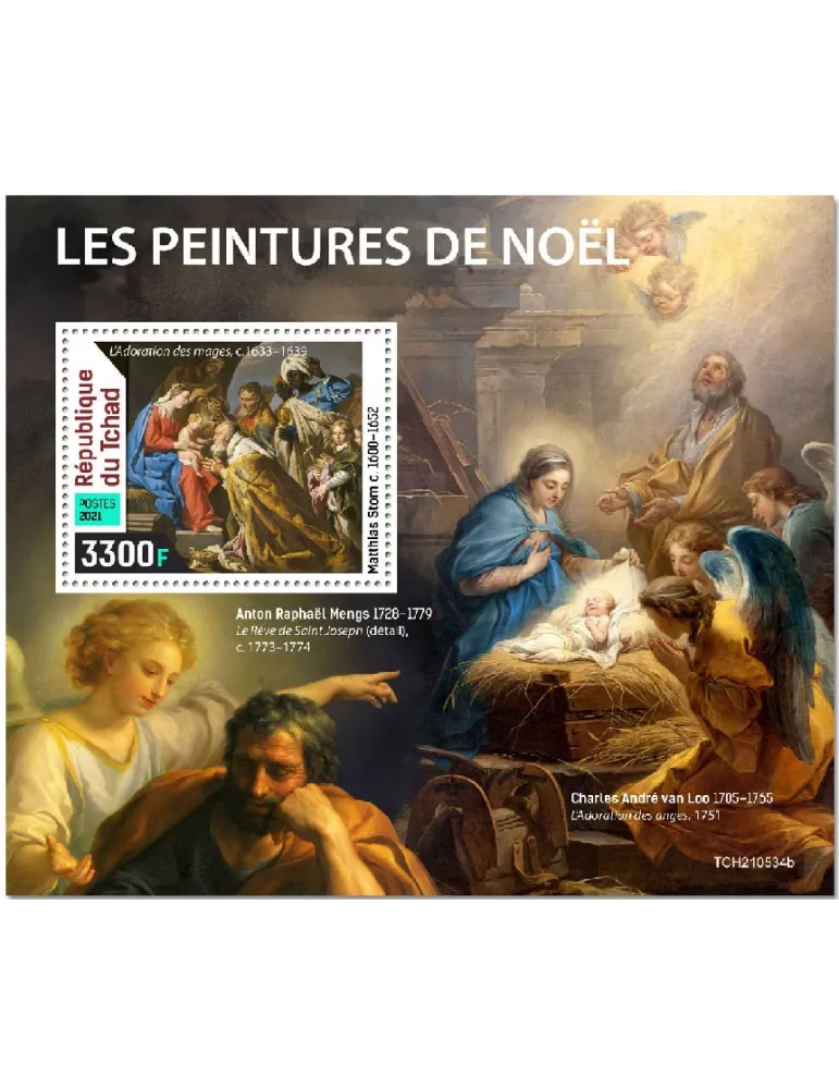 n° 611 - Timbre TCHAD Blocs et feuillets