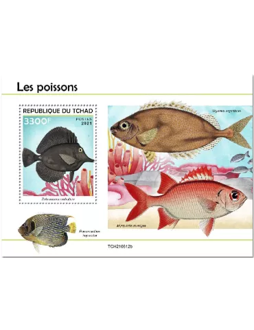 n° 628 - Timbre TCHAD Blocs et feuillets