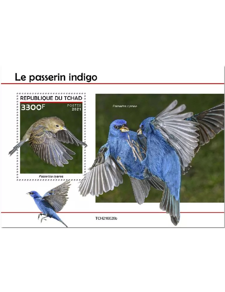 n° 636 - Timbre TCHAD Blocs et feuillets