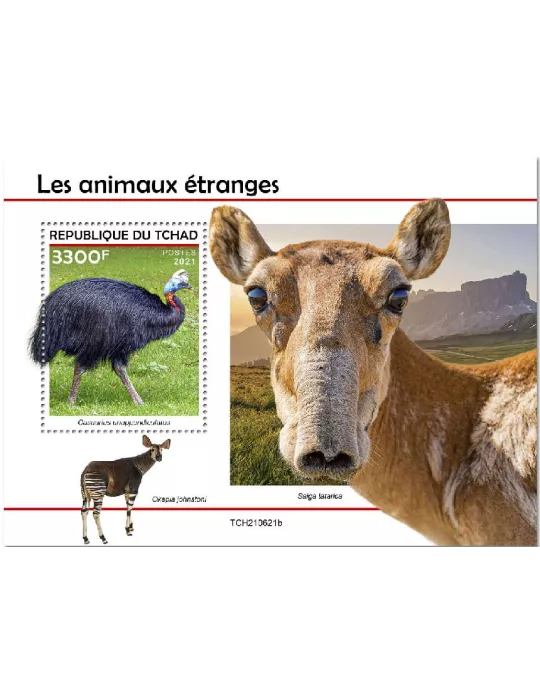 n° 637 - Timbre TCHAD Blocs et feuillets