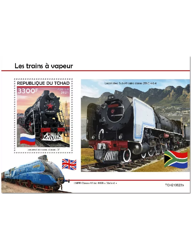 n° 639 - Timbre TCHAD Blocs et feuillets
