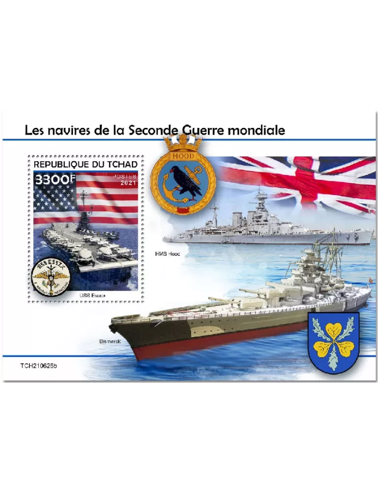 n° 642 - Timbre TCHAD Blocs et feuillets