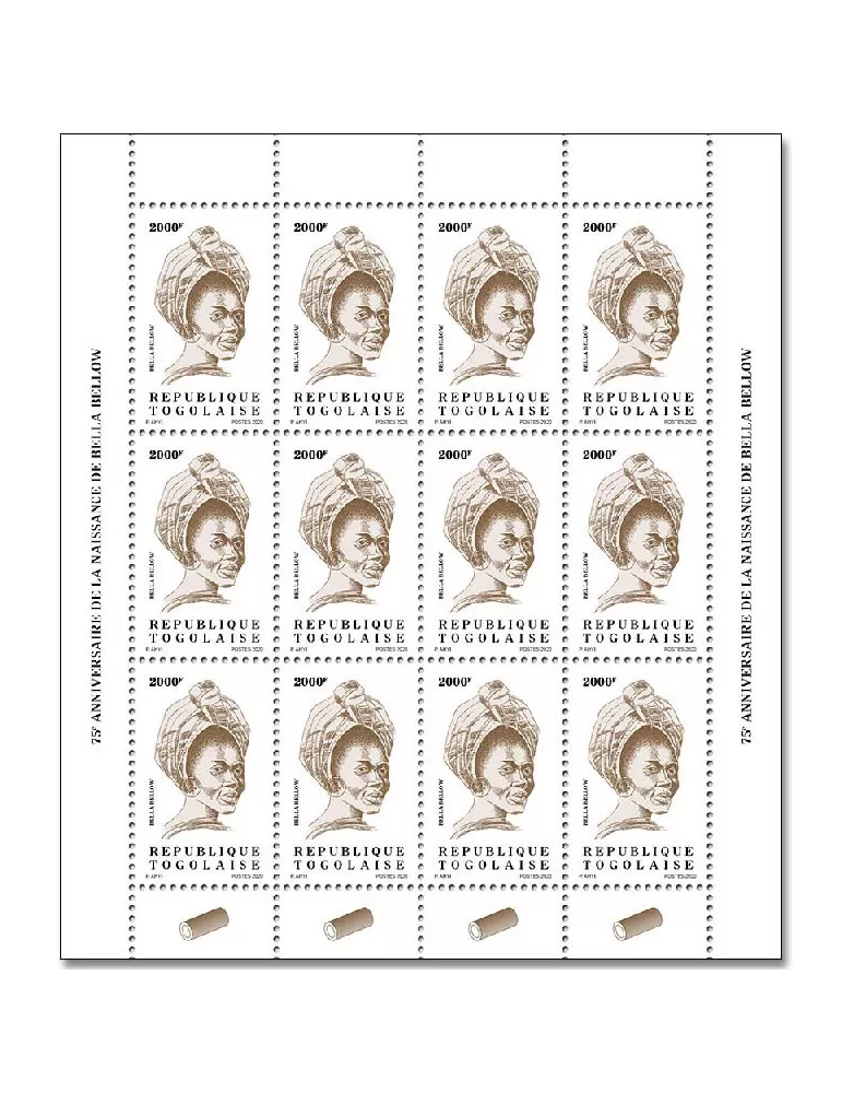 n° 8636 - Timbre TOGO Poste