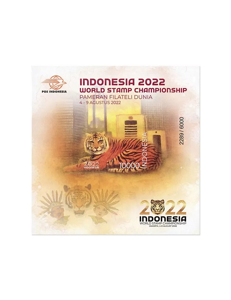 n° 371/369 et les 3 n° 369A à 371A - Timbre INDONESIE Blocs et feuillets