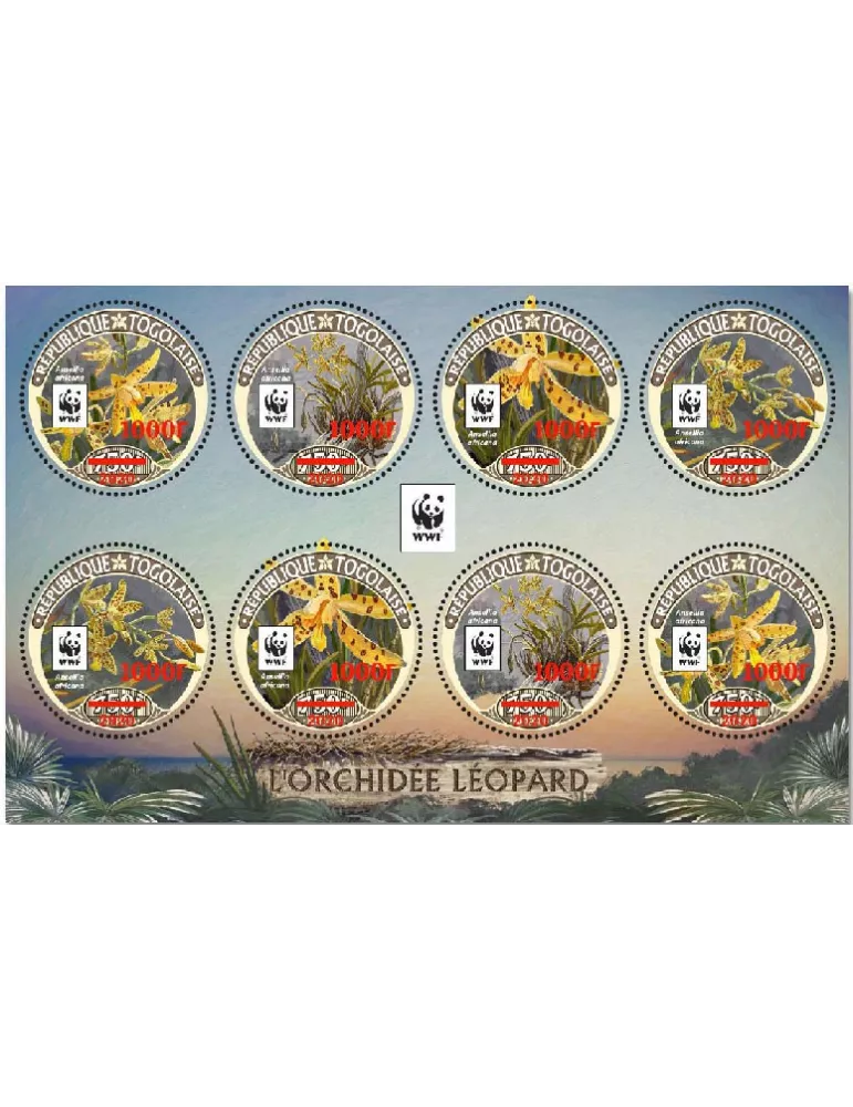 n° F8280 - Timbre TOGO Poste