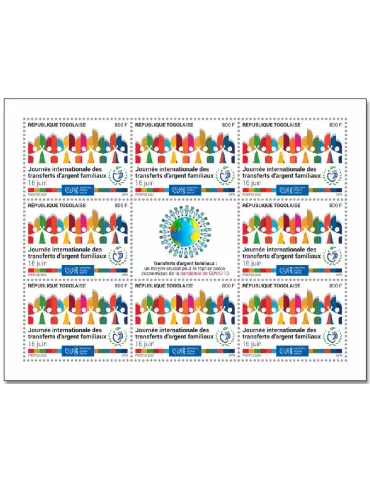 n° F8551 - Timbre TOGO Poste