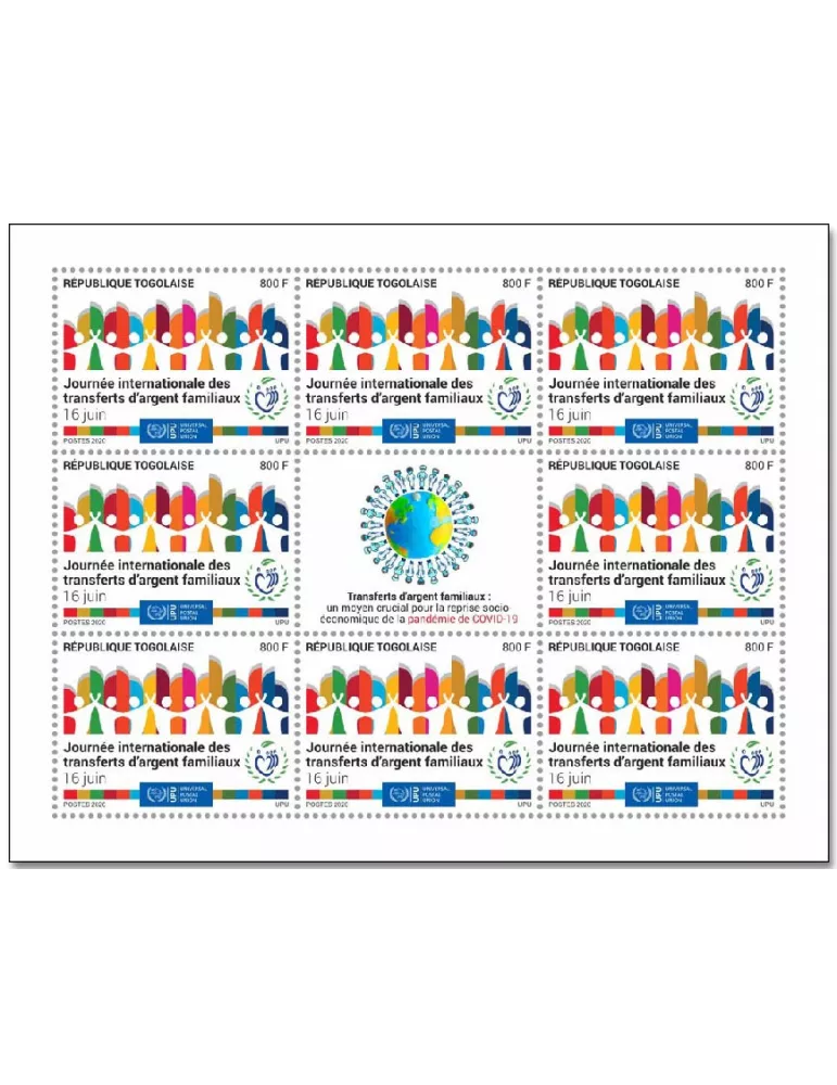 n° F8551 - Timbre TOGO Poste