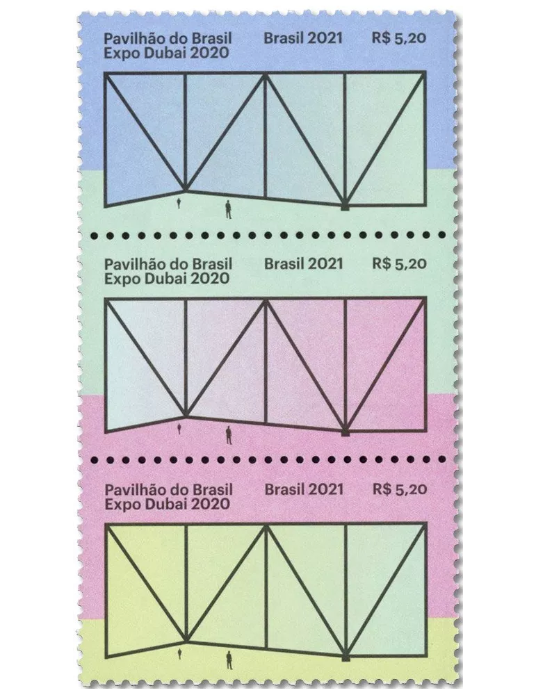 n° 3916/3918 - Timbre BRESIL Poste