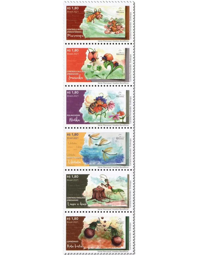 n° 3920/3925 - Timbre BRESIL Poste