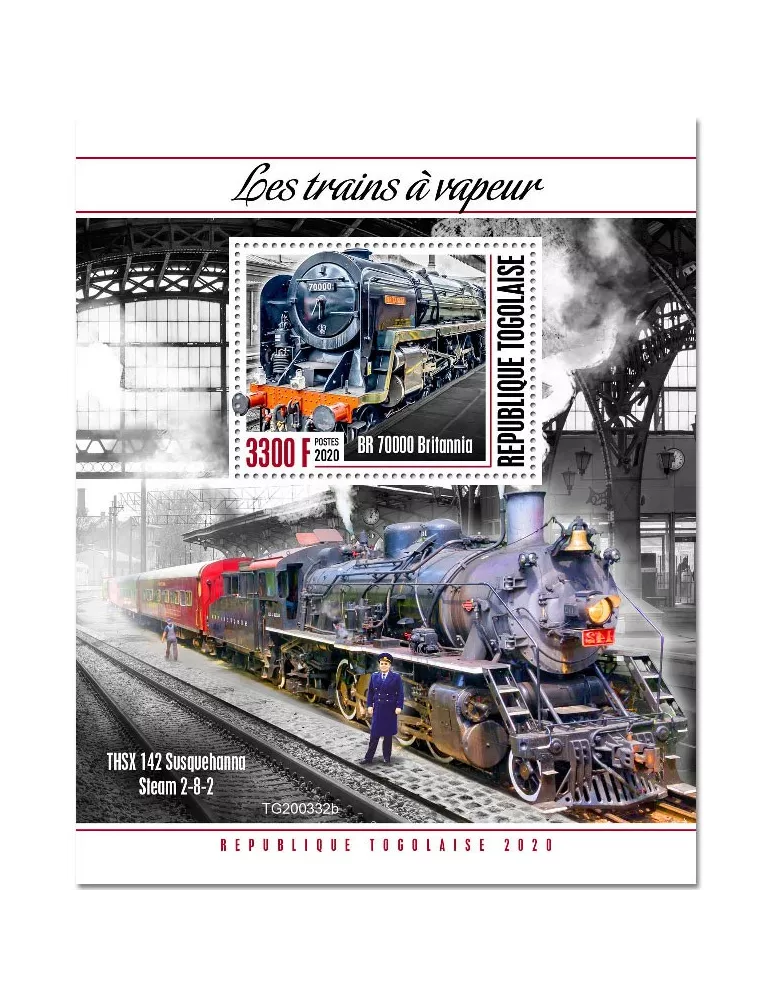 n° 1987 - Timbre TOGO Blocs et feuillets