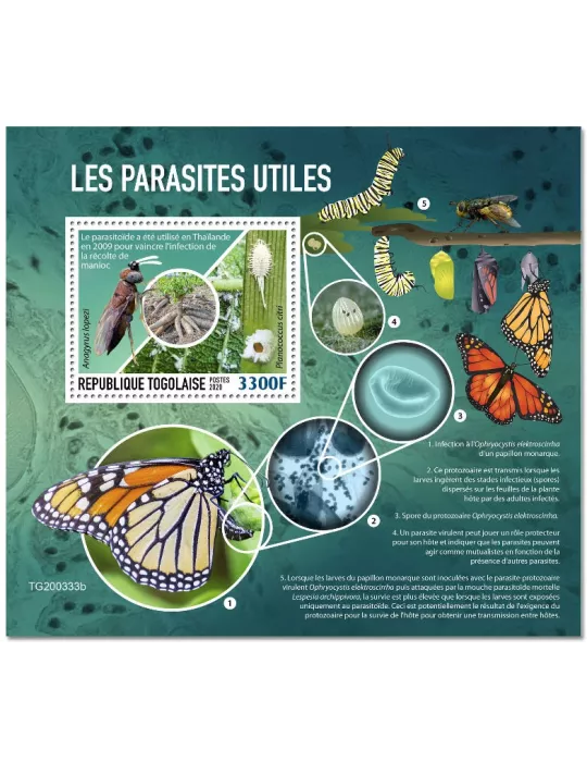 n° 1988 - Timbre TOGO Blocs et feuillets