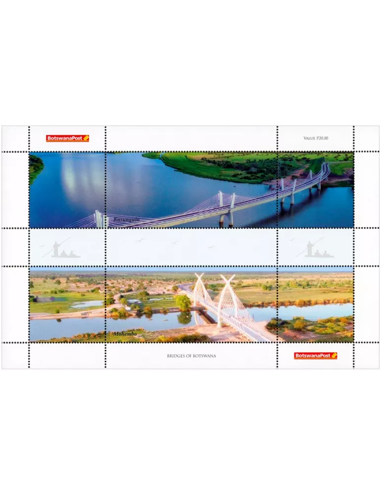 n° 74 - Timbre BOTSWANA Blocs et feuillets