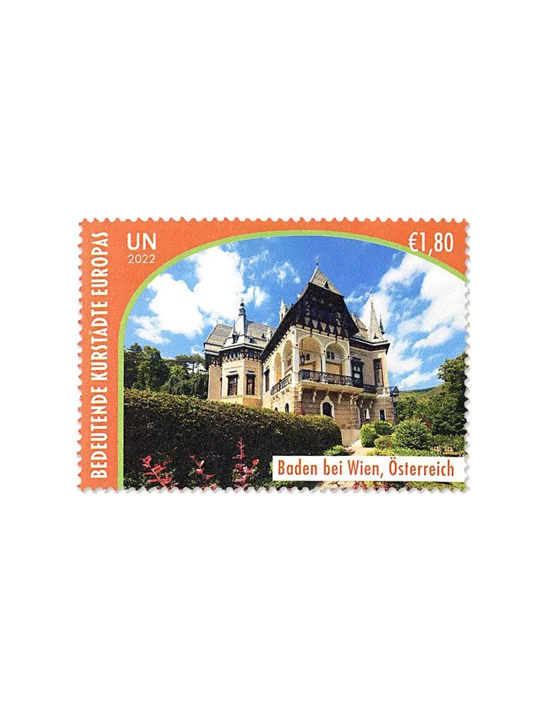 n° 1142/1143 - Timbre ONU VIENNE Poste