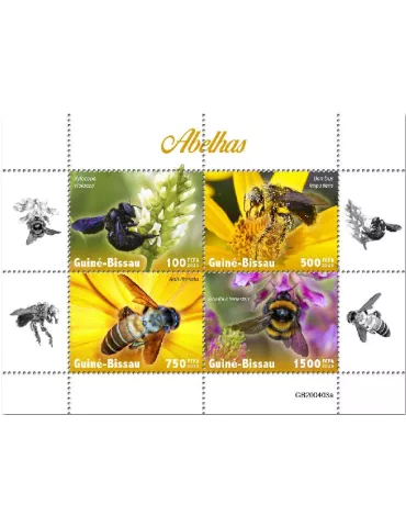 n° 8685/8688 - Timbre GUINEE-BISSAU Poste