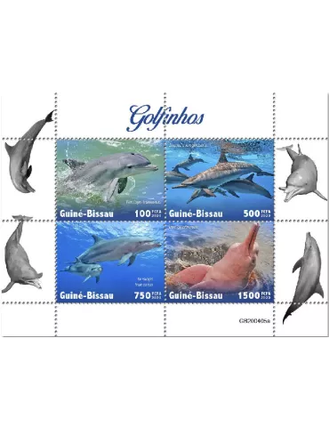 n° 8693/8696 - Timbre GUINEE-BISSAU Poste