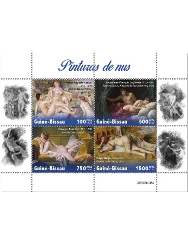 n° 8705/8708 - Timbre GUINEE-BISSAU Poste