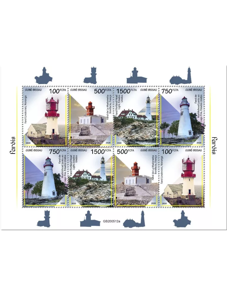 n° 8783/8786 - Timbre GUINEE-BISSAU Poste