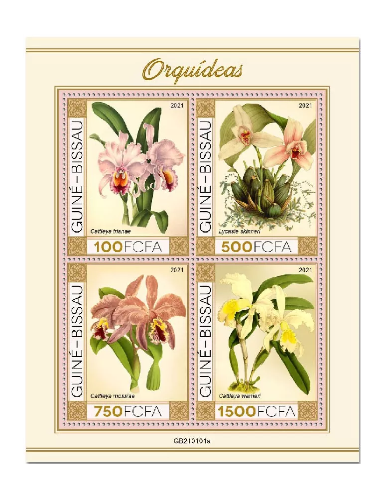 n° 8974/8977 - Timbre GUINEE-BISSAU Poste