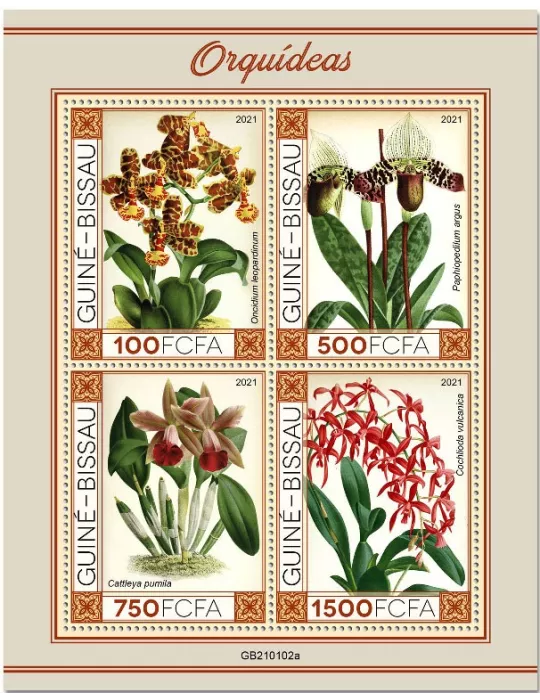 n° 8978/8981 - Timbre GUINEE-BISSAU Poste