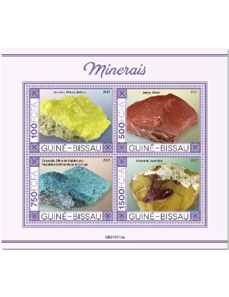n° 8986/8989 - Timbre GUINEE-BISSAU Poste