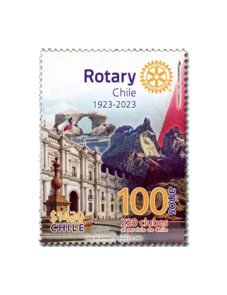 n° 2194/2195 - Timbre CHILI Poste