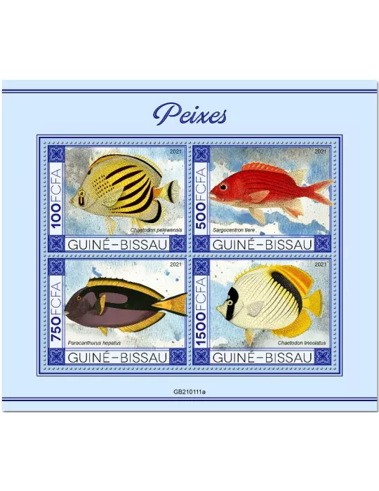 n° 9014/9017 - Timbre GUINEE-BISSAU Poste