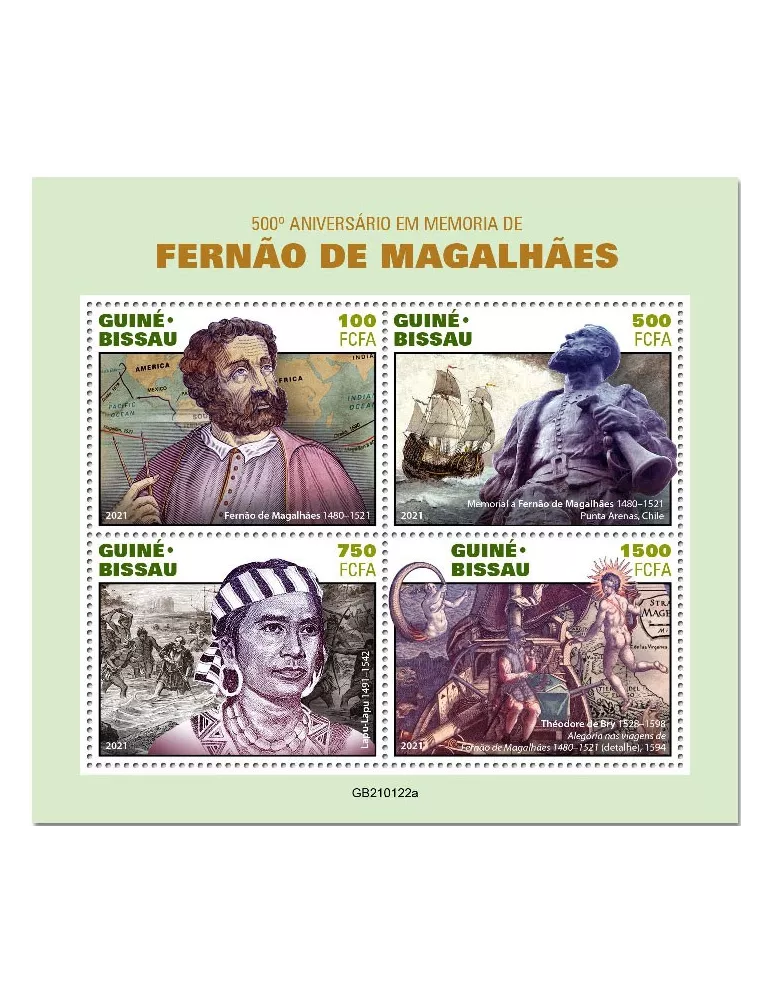 n° 9058/9061 - Timbre GUINEE-BISSAU Poste