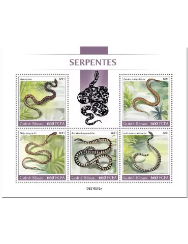 n° 9071/9075 - Timbre GUINEE-BISSAU Poste