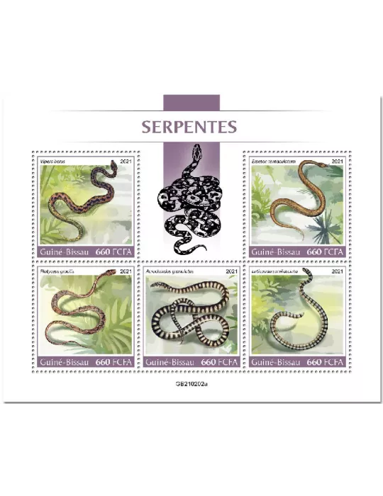 n° 9071/9075 - Timbre GUINEE-BISSAU Poste