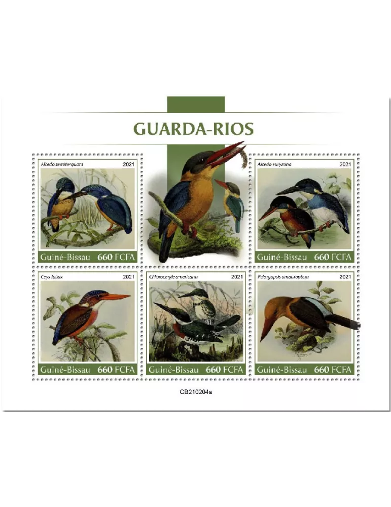 n° 9078/9082 - Timbre GUINEE-BISSAU Poste