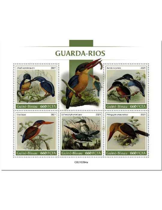 n° 9078/9082 - Timbre GUINEE-BISSAU Poste