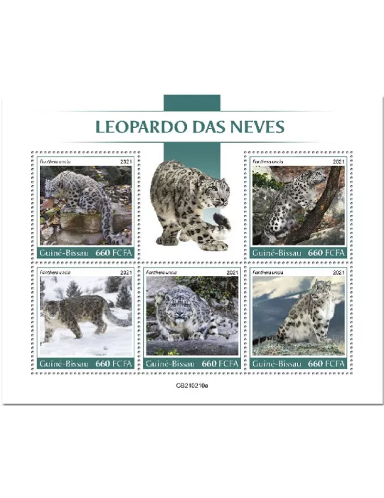 n° 9108/9112 - Timbre GUINEE-BISSAU Poste