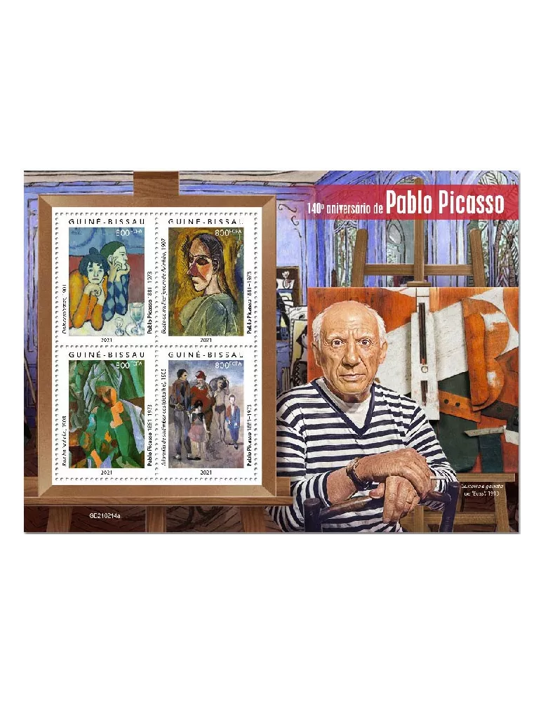 n° 9128/9131 - Timbre GUINEE-BISSAU Poste