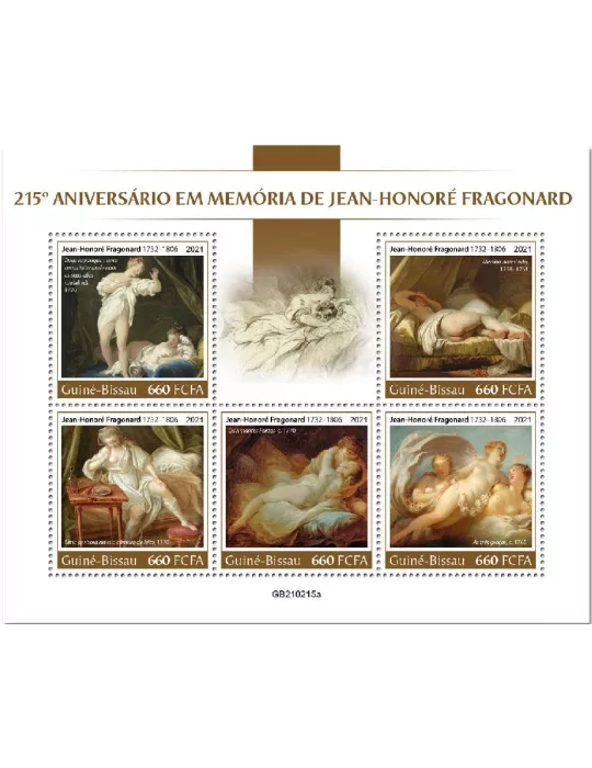 n° 9132/9136 - Timbre GUINEE-BISSAU Poste