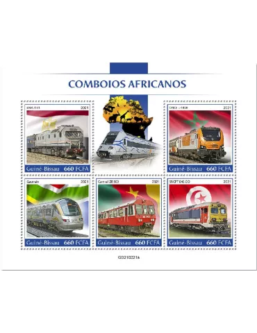 n° 9157/9161 - Timbre GUINEE-BISSAU Poste
