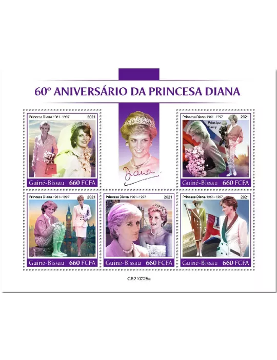 n° 9177/9181 - Timbre GUINEE-BISSAU Poste