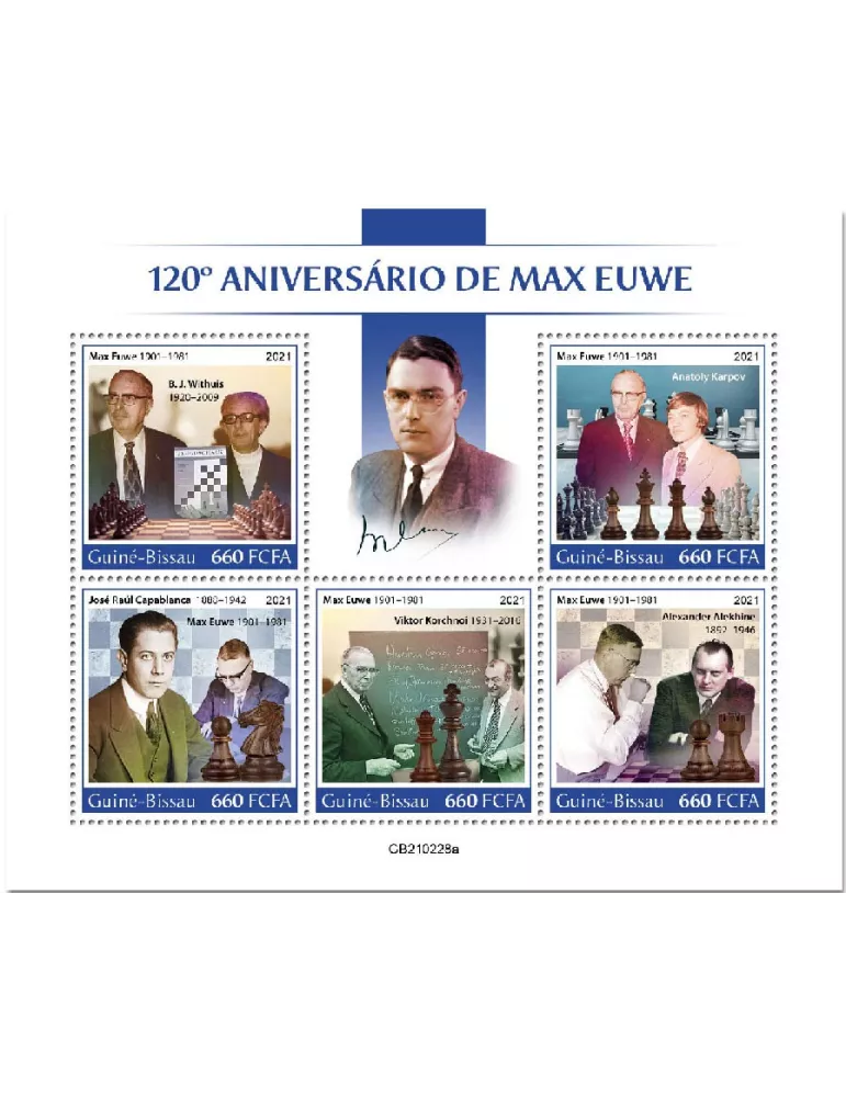 n° 9192/9196 - Timbre GUINEE-BISSAU Poste