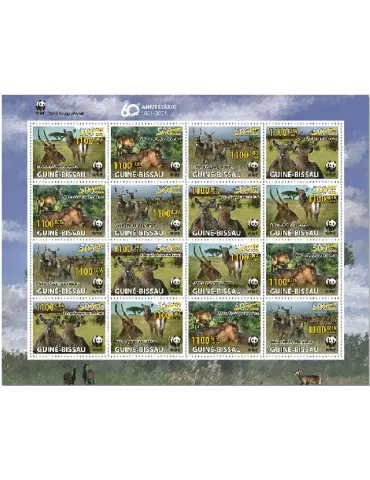 n° 9220/9223 - Timbre GUINEE-BISSAU Poste