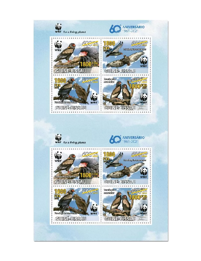 n° 9228/9231 - Timbre GUINEE-BISSAU Poste