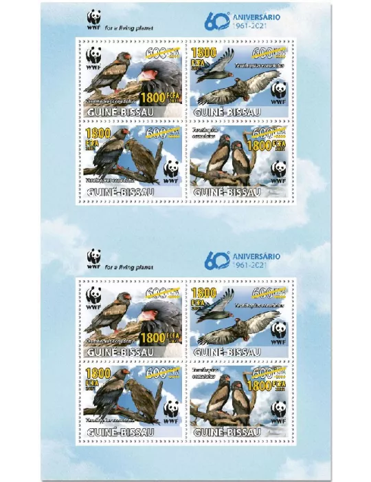 n° 9228/9231 - Timbre GUINEE-BISSAU Poste