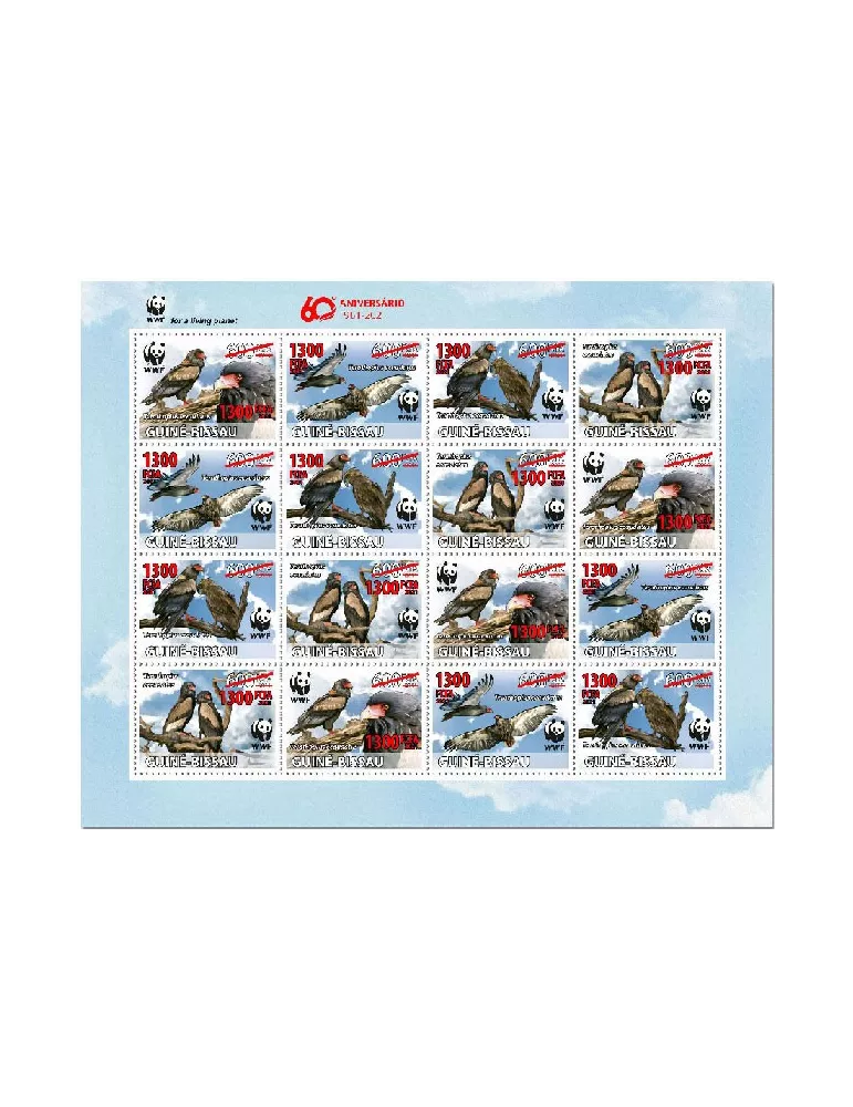 n° 9232/9235 - Timbre GUINEE-BISSAU Poste