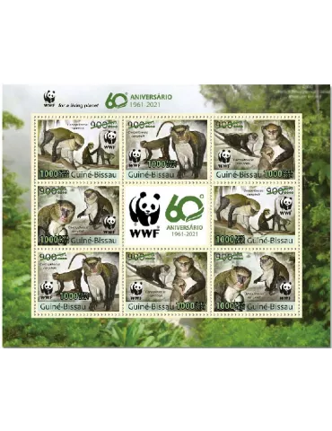 n° 9244/9247 - Timbre GUINEE-BISSAU Poste